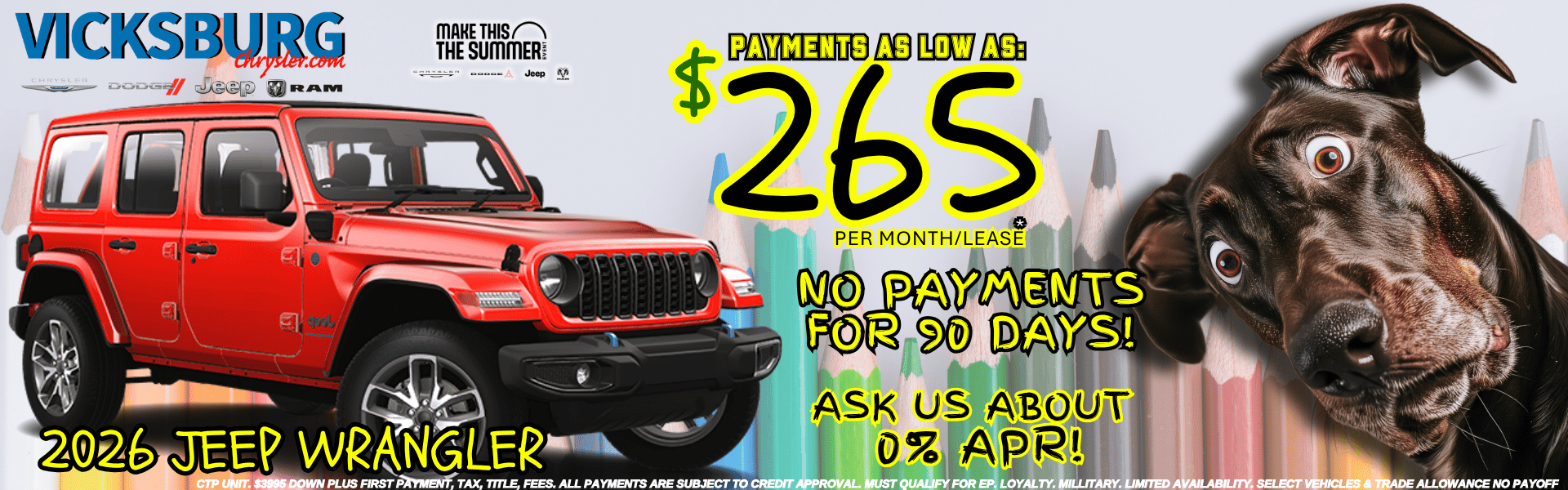 **See Dealer For Details**