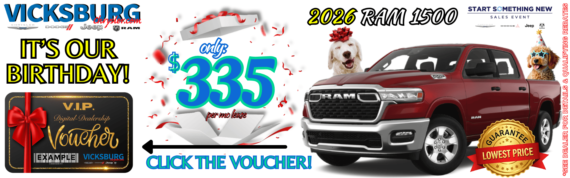 see dealer for details